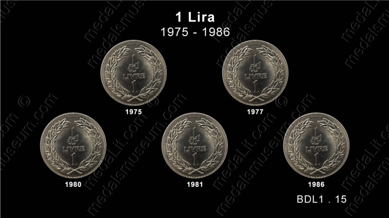 1 Lira Series Reverse