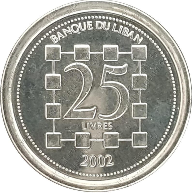 2002 - 25 LBP - Reverse
